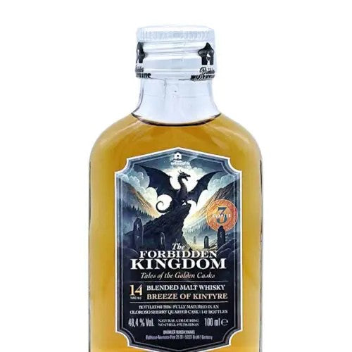 0,1lBreezeofKintyre14Jahre–FullyMaturedinanOlorosoSherryQuarterCask–TheForbiddenKingdom–BlendedMaltWhisky–max.2Flaschenp.P.&Haushalt–Versandstartetabdem29.April2026