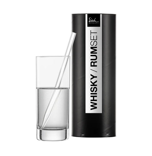 2-teiligesSetWhisky-/Rum-PipettemitGlasGENTLEMAN