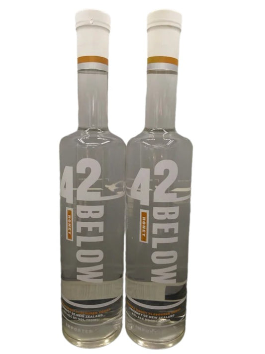 42BelowHoneyFlavouredVodka42%VOL.(2×0,7ltr.)SET