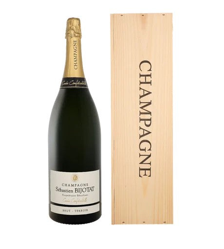 BernardBijotatChampagneBrutTerroirJeroboam+WoodenGB3liter