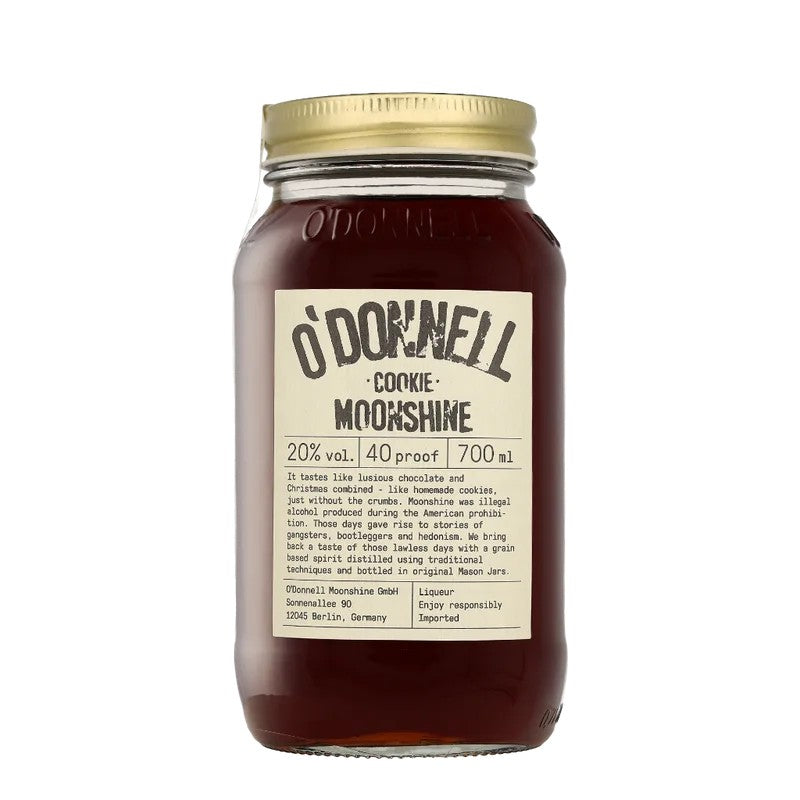 O’DonnellMoonshineCookie40Proof|20%|0,70l