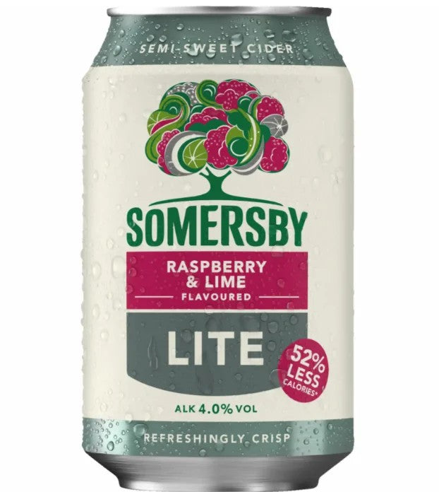 SomersbyRasberryLimeLite|4.5%|20×0,33l